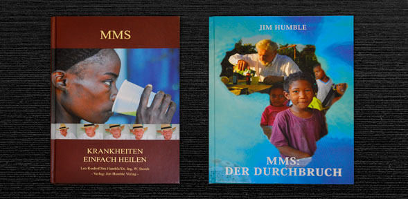 Bücher über MMS Tropfen von Jim Humble.